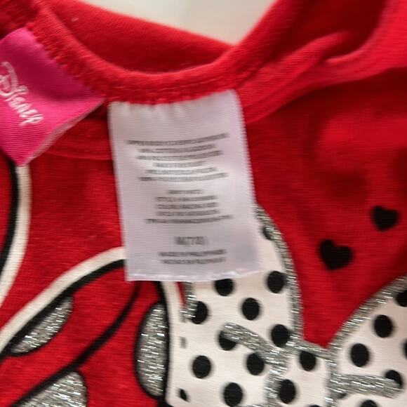 Disney Mini Mouse Christmas dress sz M7/8 - Picture 3 of 4